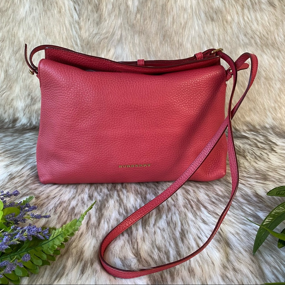 Burberry Grainy Calfskin Crossbody Bag